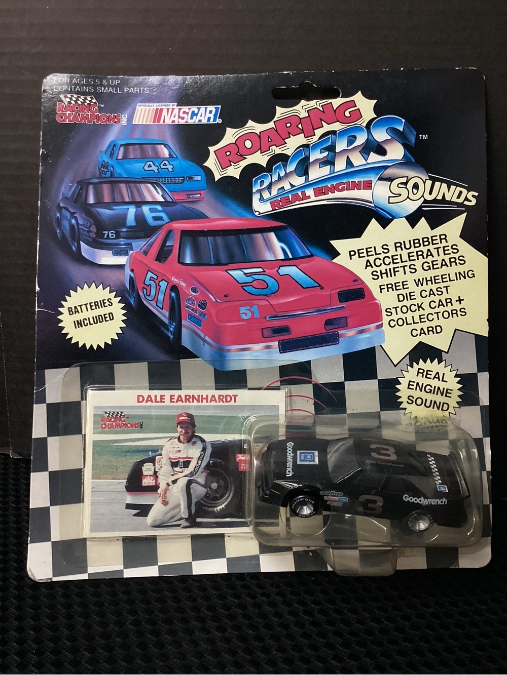 NASCAR Sounds Die-Cast Race Car - Black